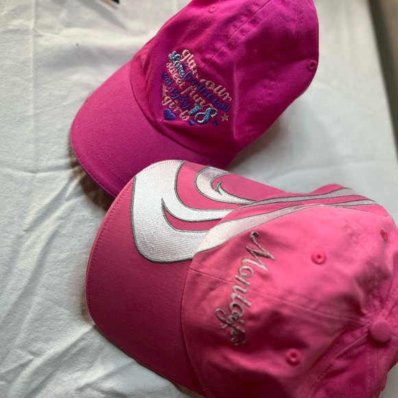 Two pink caps one NASCAR Chase for Women one glam Princess The Children’s Place - Picture 7 of 7